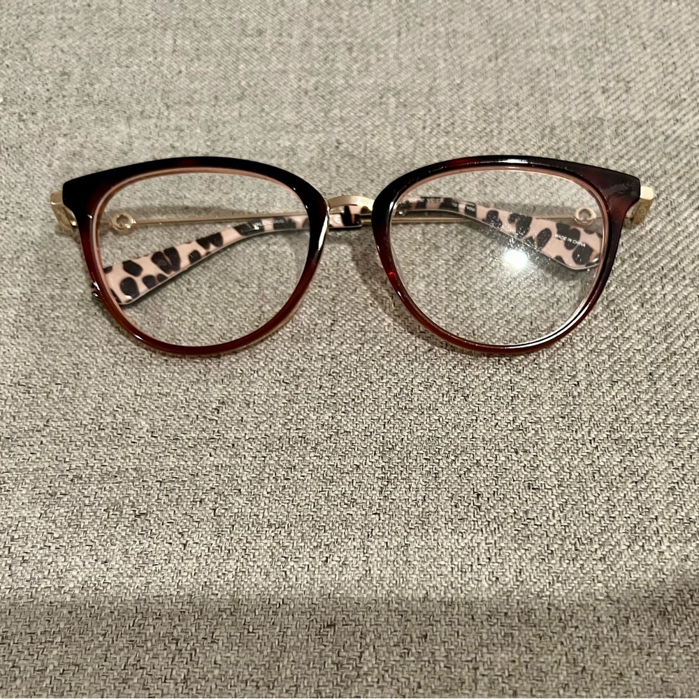 Kate Spade Valencia eyeglasses 52-18-140 in Havana